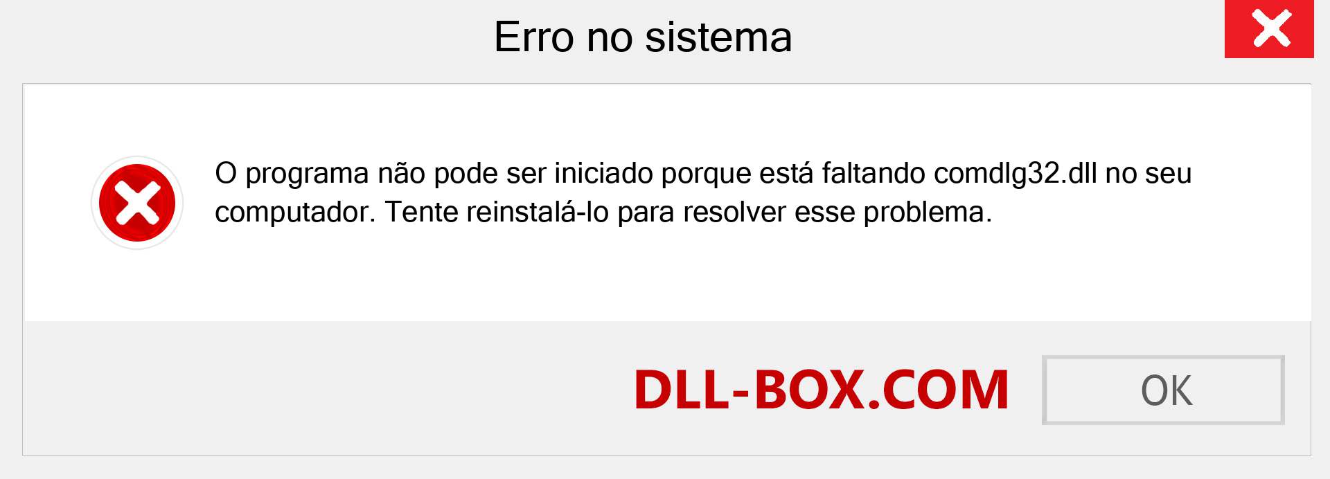 Arquivo comdlg32.dll ausente ?. Download para Windows 7, 8, 10 - Correção de erro ausente comdlg32 dll no Windows, fotos, imagens